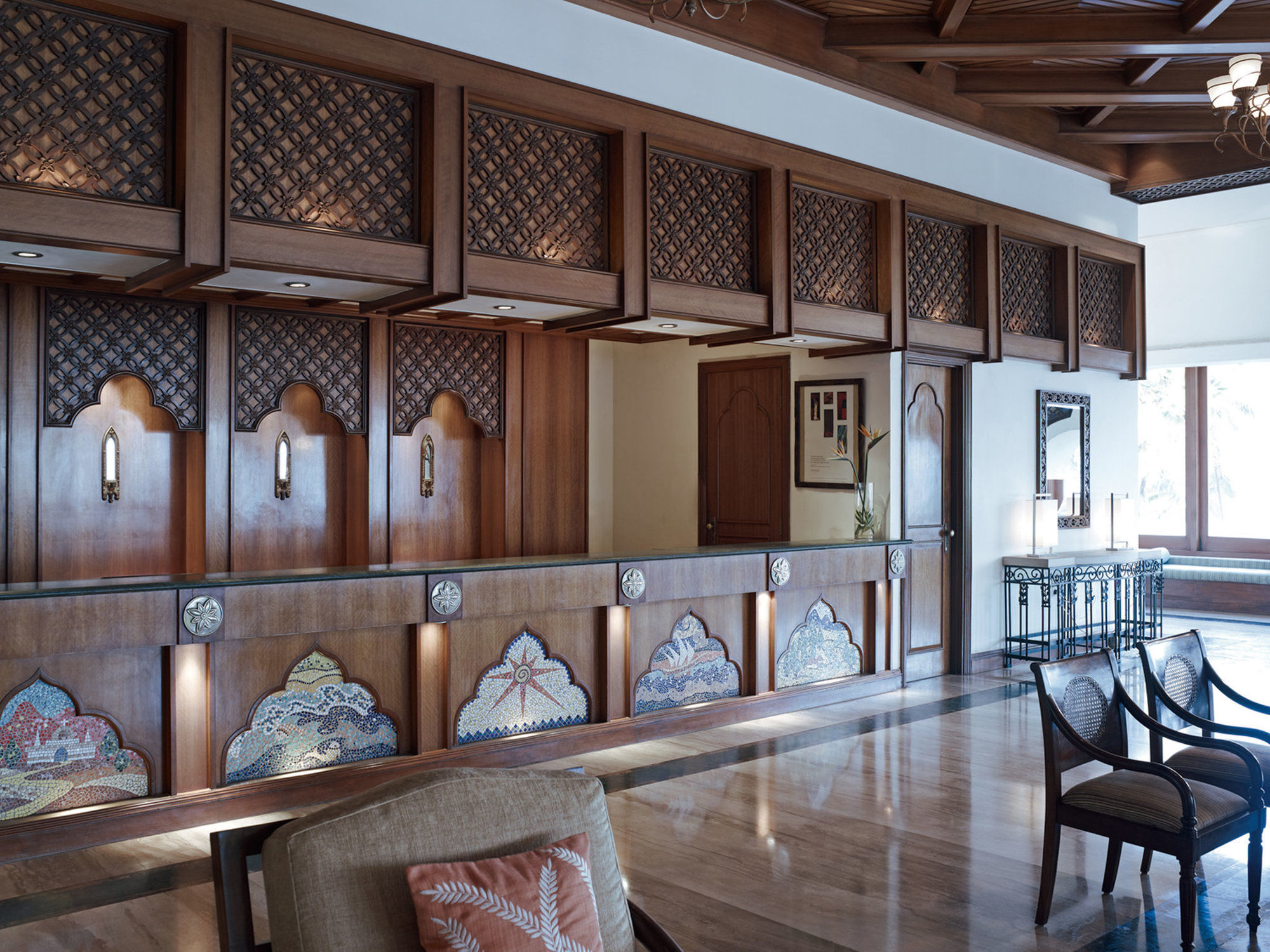 Taj Fort Aguada Resort & Spa, Goa 신궤림 내부 사진 The interior of the hotel